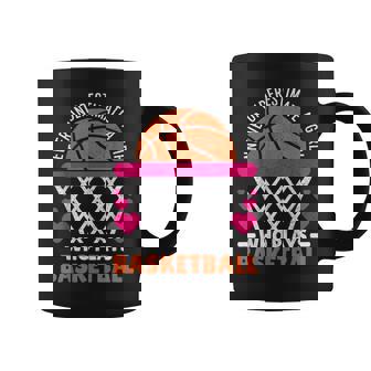Never Underestimate A Girl Who Plays Basketball Lover Gift For Womens Coffee Mug | Mazezy
