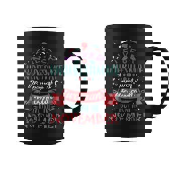 Never Underestimate A Woman Born In November Coffee Mug | Seseable UK