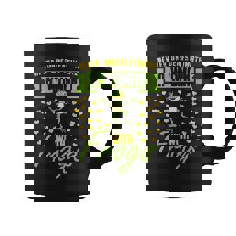 Never Underestimate A Woman With Frogs Toad Gift Frog Gifts For Frog Lovers Funny Gifts Coffee Mug | Mazezy