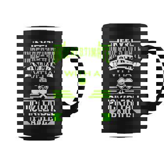 Never Underestimate An Old Man Pickleball Old Man Funny Gifts Coffee Mug | Mazezy