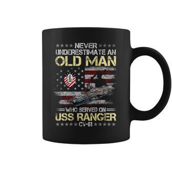Never Underestimate An Old Man Who Served Onuss Ranger Cv61 Coffee Mug - Seseable