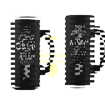 Never Underestimate An Old Man Whos A Vietnam Veteran Veteran Funny Gifts Coffee Mug | Mazezy