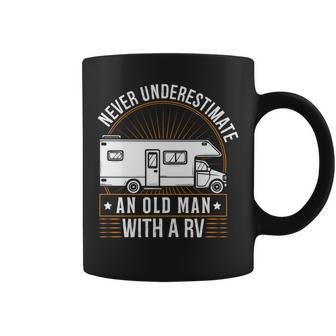 Never Underestimate An Old Man With A Rv Coffee Mug - Seseable