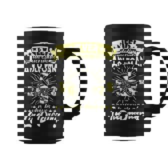 Never Underestimate An Old Woman At Line Dance Old Woman Funny Gifts Coffee Mug | Mazezy