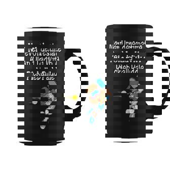 Never Underestimate Old Woman Pickleball Paddle Gift For Womens Old Woman Funny Gifts Coffee Mug | Mazezy