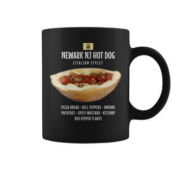 New Jersey Italian Style Pizza Bread Hot Dog Sausage Fried Coffee Mug | Mazezy