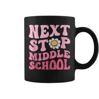 Next Stop Middle School 2023 Funny Last Day Of School Coffee Mug | Mazezy