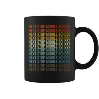 Next Stop Middle School Elementary School Graduation Coffee Mug | Mazezy
