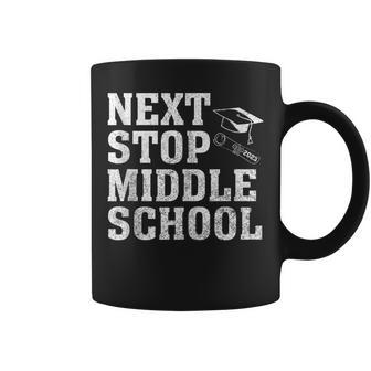Next Stop Middle School Graduation 2023 Teacher Student Coffee Mug | Mazezy