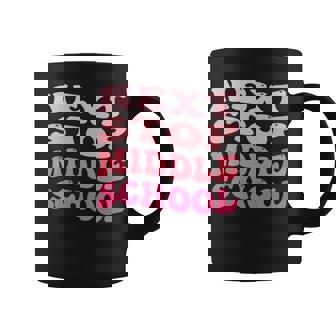 Next Stop Middle School Groovy Graduation Last Day Of School Coffee Mug | Mazezy
