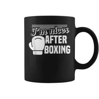 Im Nicer After Boxing Boxer Coffee Mug | Mazezy