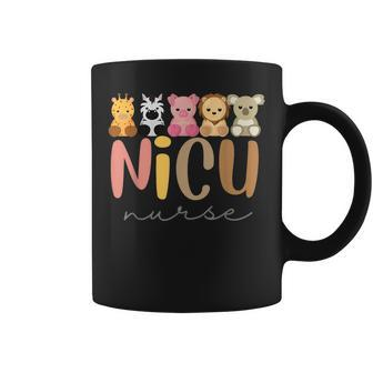 Nicu Nurse Safari Baby Animals Nurse Appreciation Week Coffee Mug | Mazezy