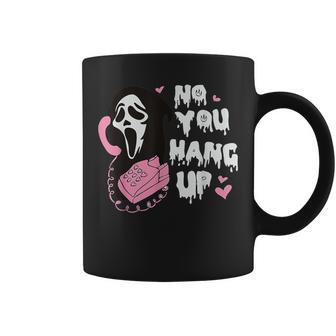 No You Hang Up First Ghost Halloween Coffee Mug - Monsterry