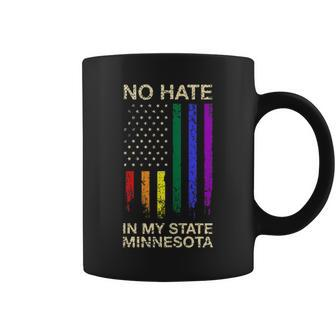 No Hate In My State Pride Month Minnesota Lgbt Community Mn Coffee Mug | Mazezy