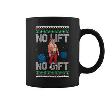 No Lift No Gift Fitness Trainer Coffee Mug - Monsterry UK