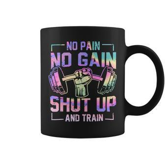 No Pain No Gain Funny Gym Workout Fitness Coach Trainer 1 Coffee Mug - Monsterry