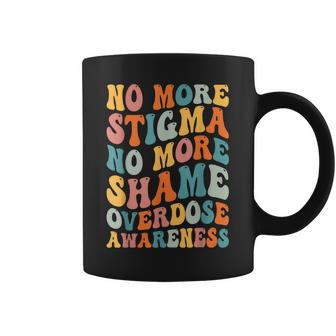 No More Stigma No More Shame Addiction Overdose Awareness Coffee Mug - Monsterry DE