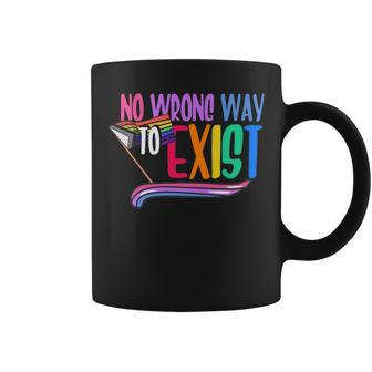 No Wrong Way To Exist | Lgbtq Equality | Gay Lesbian Pride Coffee Mug | Mazezy