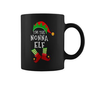 Nonna Elf Matching Family Group Christmas Elf Party Costume Coffee Mug - Thegiftio UK