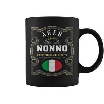 Nonno Aged Perfection – Funny Italian Grandpa Coffee Mug - Seseable