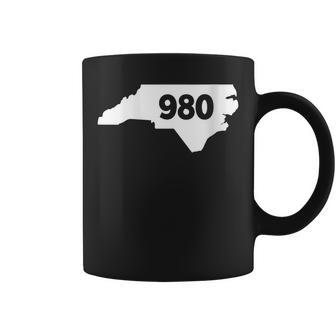North Carolina 980 Area Code Coffee Mug | Mazezy