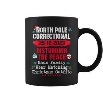North Pole Correctional Disturbing Peace Wear Matching Coffee Mug - Seseable