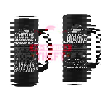 North Pole Correctional Theft Caught Eating Santa's Cookies Coffee Mug - Thegiftio