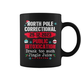 North Pole Public Intoxication Drank Too Much Jingle Juice Coffee Mug - Seseable