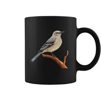 Northern Mockingbird Lover Illustration Coffee Mug | Mazezy