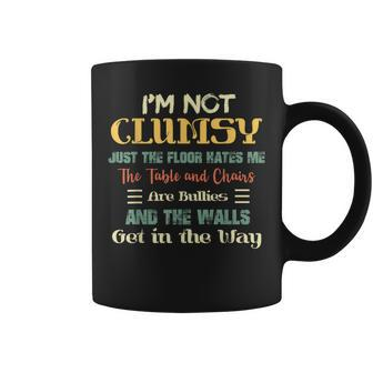 Im Not Clumsy Funny Sayings Sarcastic Men Women Boys Girls Coffee Mug - Seseable