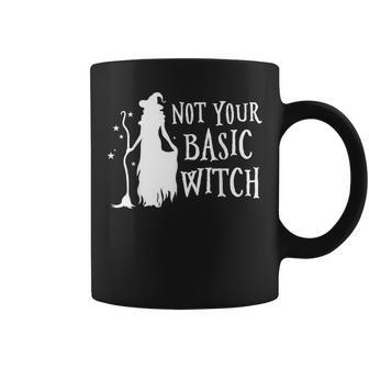 Not Your Basic Witch Halloween Costume Coffee Mug - Monsterry CA