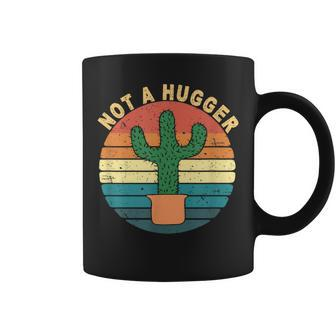 Nota Hugger Vintage Cactus Cacti Privacy Lover Quote Coffee Mug | Mazezy