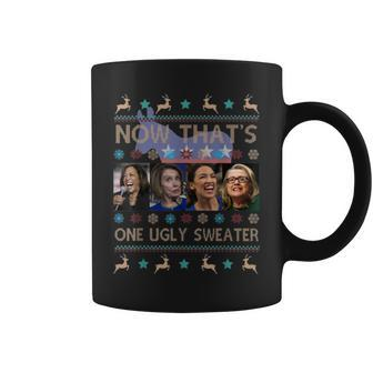 Now-That's-One-Ugly-Sweater-Harris-Biden-Christmas Coffee Mug - Monsterry