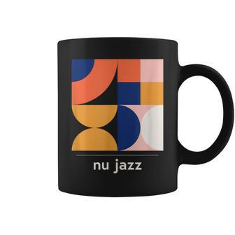 Nu Jazz Vintage Jazz Music Band Minimal Coffee Mug | Mazezy