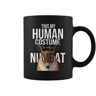Numbat Graphic Banded Anteater Walpurti Australian Coffee Mug | Mazezy
