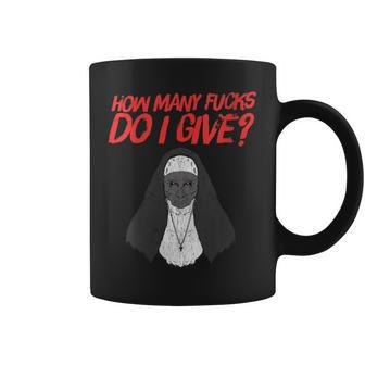 Nun Pun Halloween Funny Catholic Introvert Meme Gift Coffee Mug | Mazezy