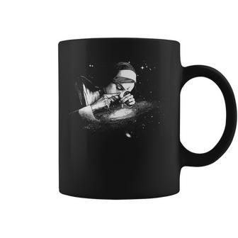 Nun Smoking Dark Style Coffee Mug - Seseable