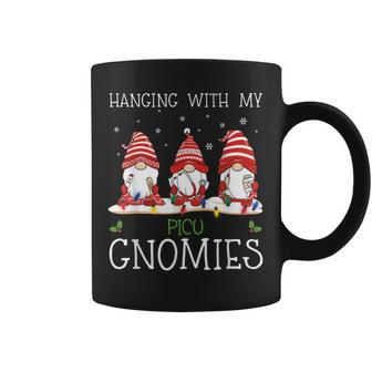 Nurse Christmas Gnome Cool Picu Nurse Christmas Lights Coffee Mug - Monsterry DE
