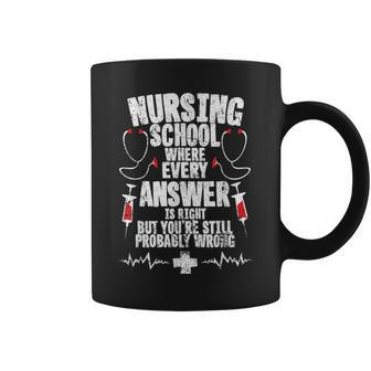 Nursing School Hospital Nurse Student Coffee Mug | Mazezy CA