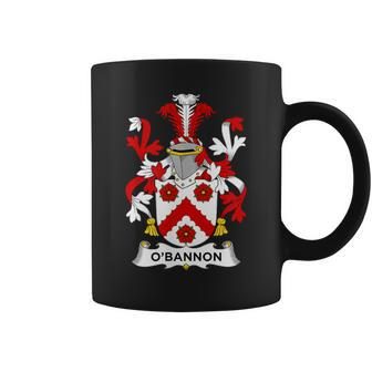 O'bannon Coat Of Arms Family Crest Coffee Mug | Mazezy