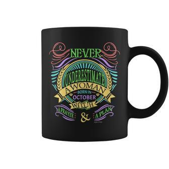 October Birthday Never Underestimate A Woman With A Prayer Coffee Mug - Seseable