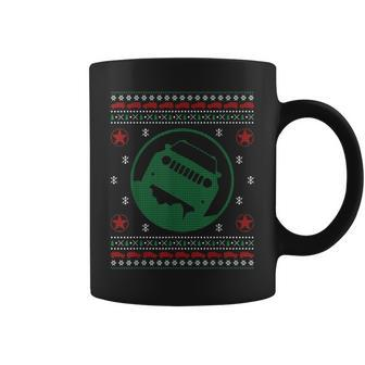 Offroad Vehicle Ugly Christmas Sweater Outdoor Coffee Mug - Monsterry AU