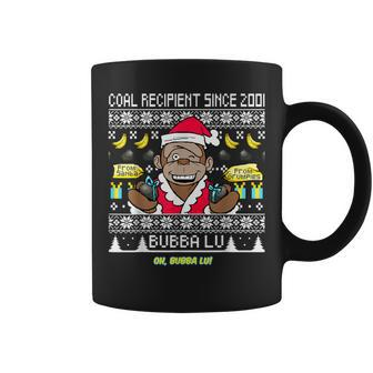 Oh Bubba Ugly Christmas Sweater Featuring Bubba Lu Coffee Mug - Seseable