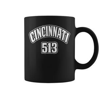 Ohio Cincinnati 283 Area Code Coffee Mug | Mazezy
