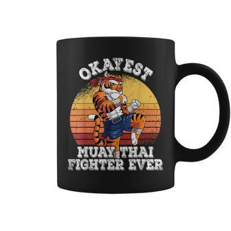 Okayest Muay Thai Fighter Ever Muay Thai Coffee Mug - Thegiftio UK