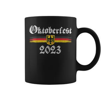Oktoberfest 2023 Germany Flag Costume Coffee Mug - Seseable