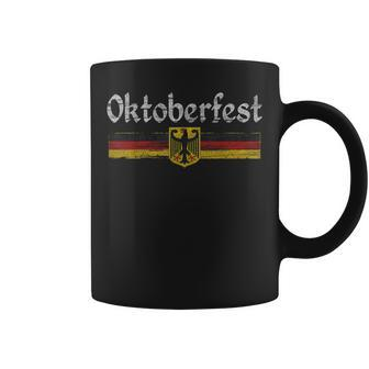 Oktoberfest German Beer Vintage German Flag Coffee Mug | Mazezy