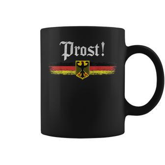 Oktoberfest For German Flag Prost Vintage Coffee Mug - Seseable