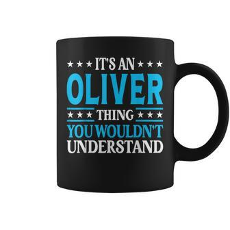 Oliver Thing Personal Name Funny Oliver Coffee Mug | Mazezy