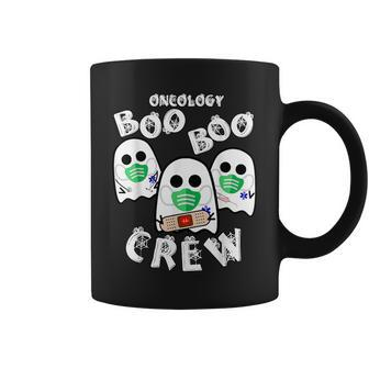 Oncology Boo Boo Crew Ghost Nurse Halloween Costume Nursing Coffee Mug - Monsterry